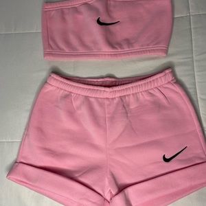 (NWOT) Pink Nike Two Piece Set